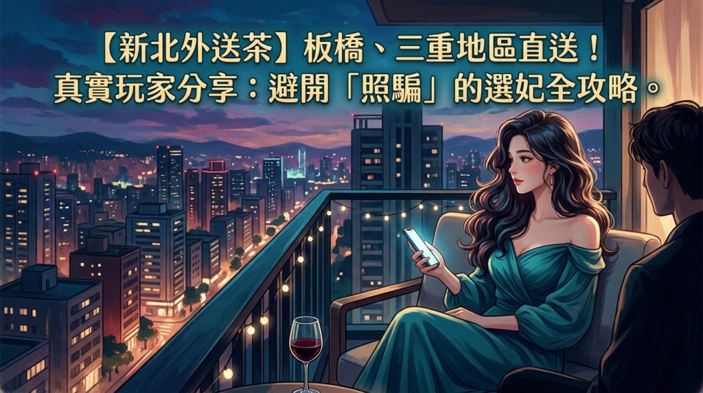【新北外送茶】板橋、三重地區直送!真實玩家分享:避開「照騙」的選妃全攻略。