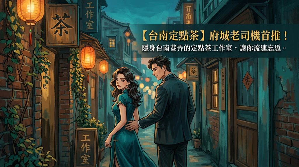 【台南定點茶】府城老司機首推！隱身台南巷弄的定點茶工作室，讓你流連忘返。
