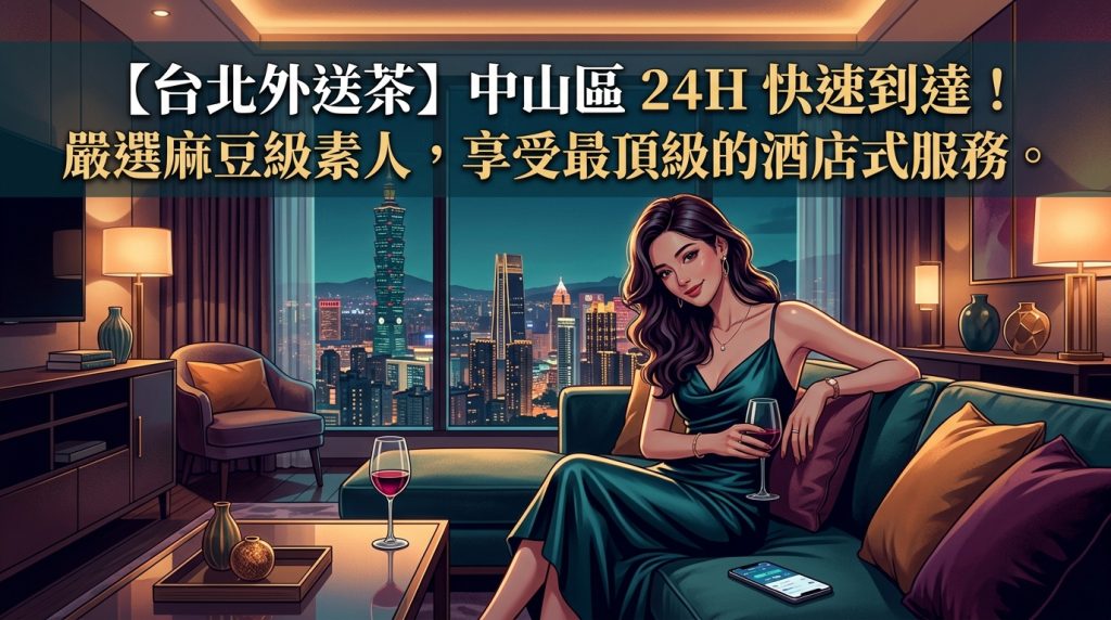 【台北外送茶】中山區 24H 快速到達！嚴選麻豆級素人，享受最頂級的酒店式服務。