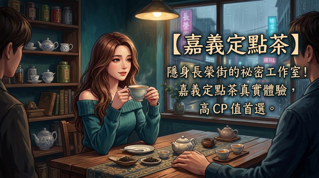 【嘉義定點茶】隱身長榮街的祕密工作室！嘉義定點茶真實體驗，高 CP 值首選。