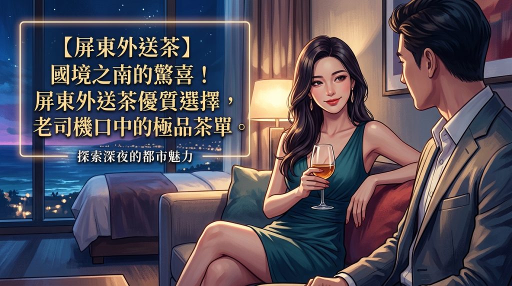 【屏東外送茶】國境之南的驚喜！屏東外送茶優質選擇，老司機口中的極品茶單。