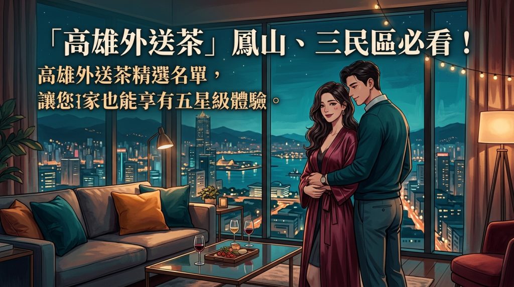 【高雄外送茶】鳳山、三民區必看!高雄外送茶精選名單,讓您在家也能享有五星級體驗。
