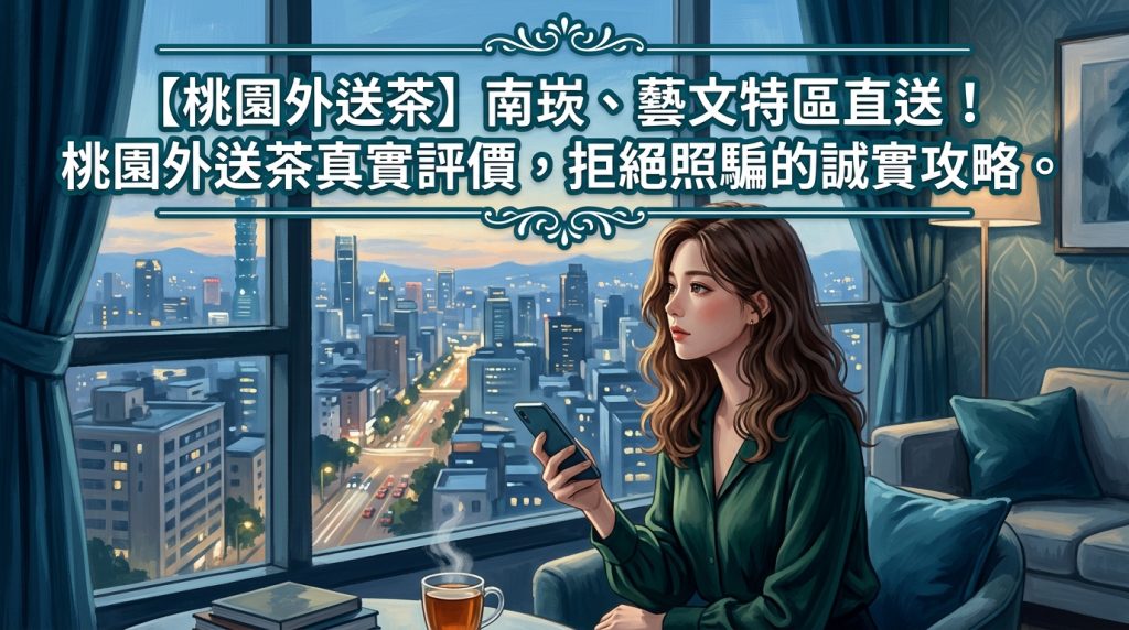 【桃園外送茶】南崁、藝文特區直送!桃園外送茶真實評價,拒絕照騙的誠實攻略。