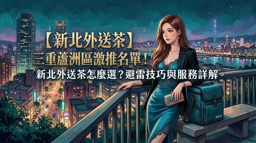 【新北外送茶】三重蘆洲區激推名單！新北外送茶怎麼選？避雷技巧與服務詳解。