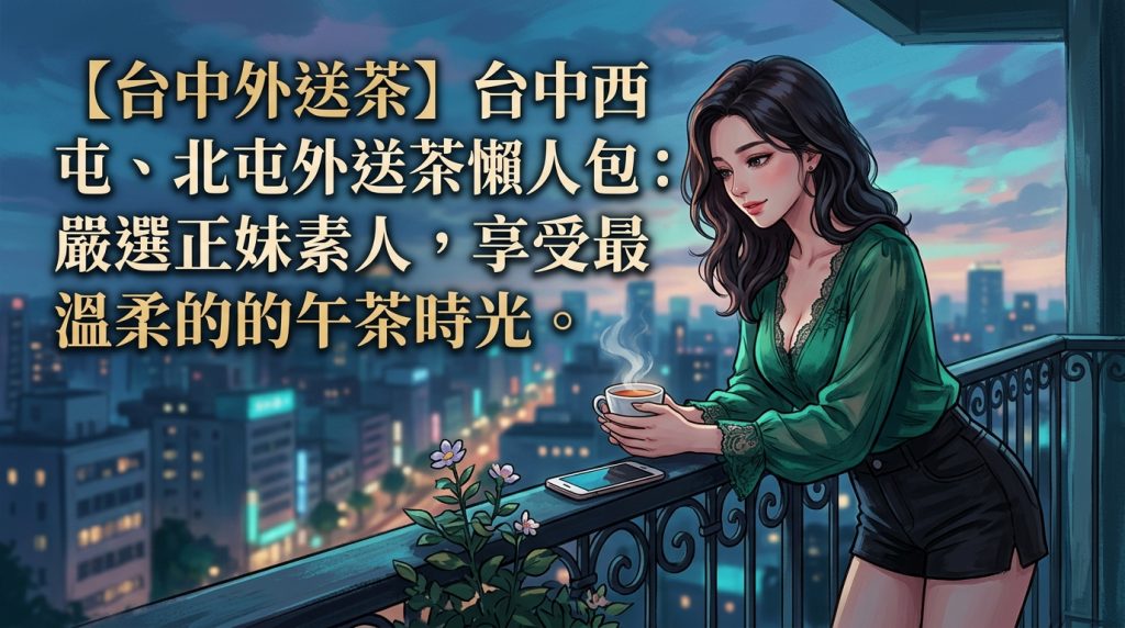 【台中外送茶】台中西屯、北屯外送茶懶人包：嚴選正妹素人，享受最溫柔的午茶時光。