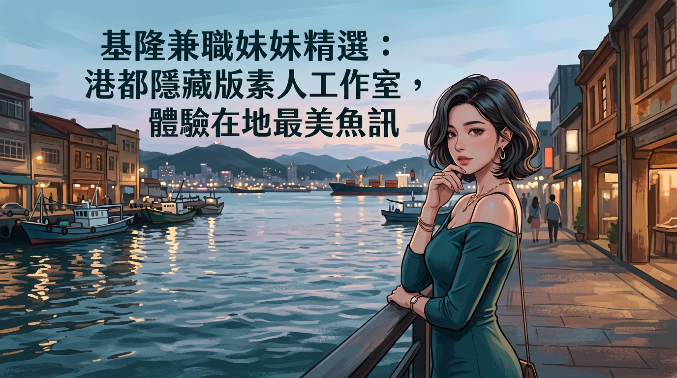 基隆兼職妹妹精選：港都隱藏版素人工作室，體驗在地最美魚訊