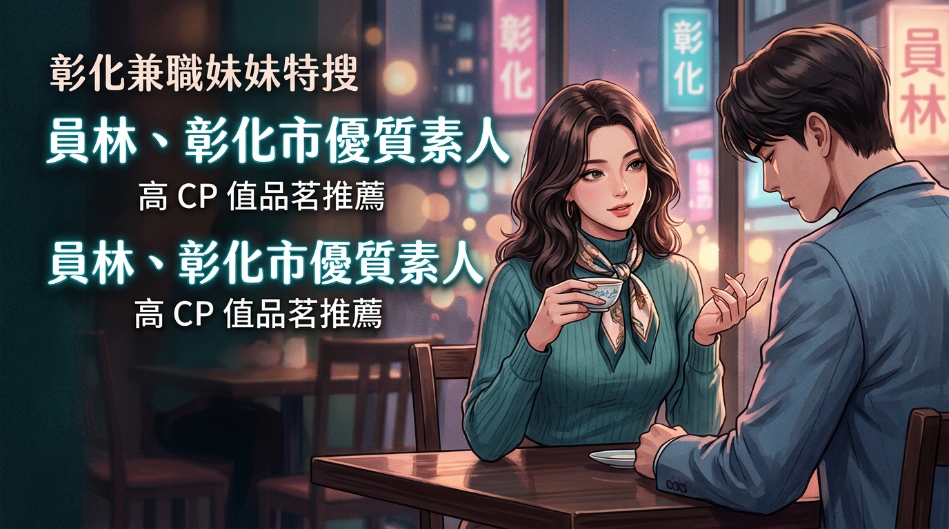 彰化兼職妹妹特搜:員林、彰化市優質素人,高 CP 值品茗推薦