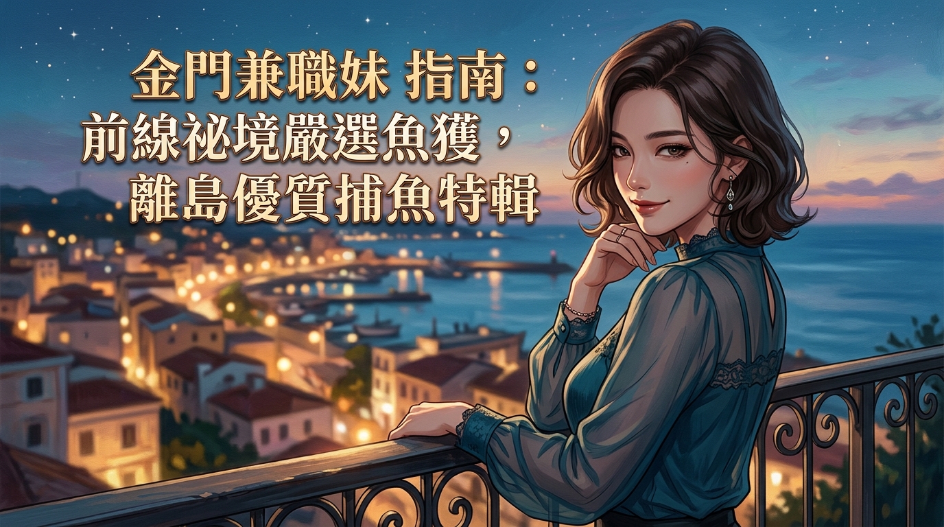 金門兼職妹妹指南：前線祕境嚴選魚獲，離島優質捕魚特輯