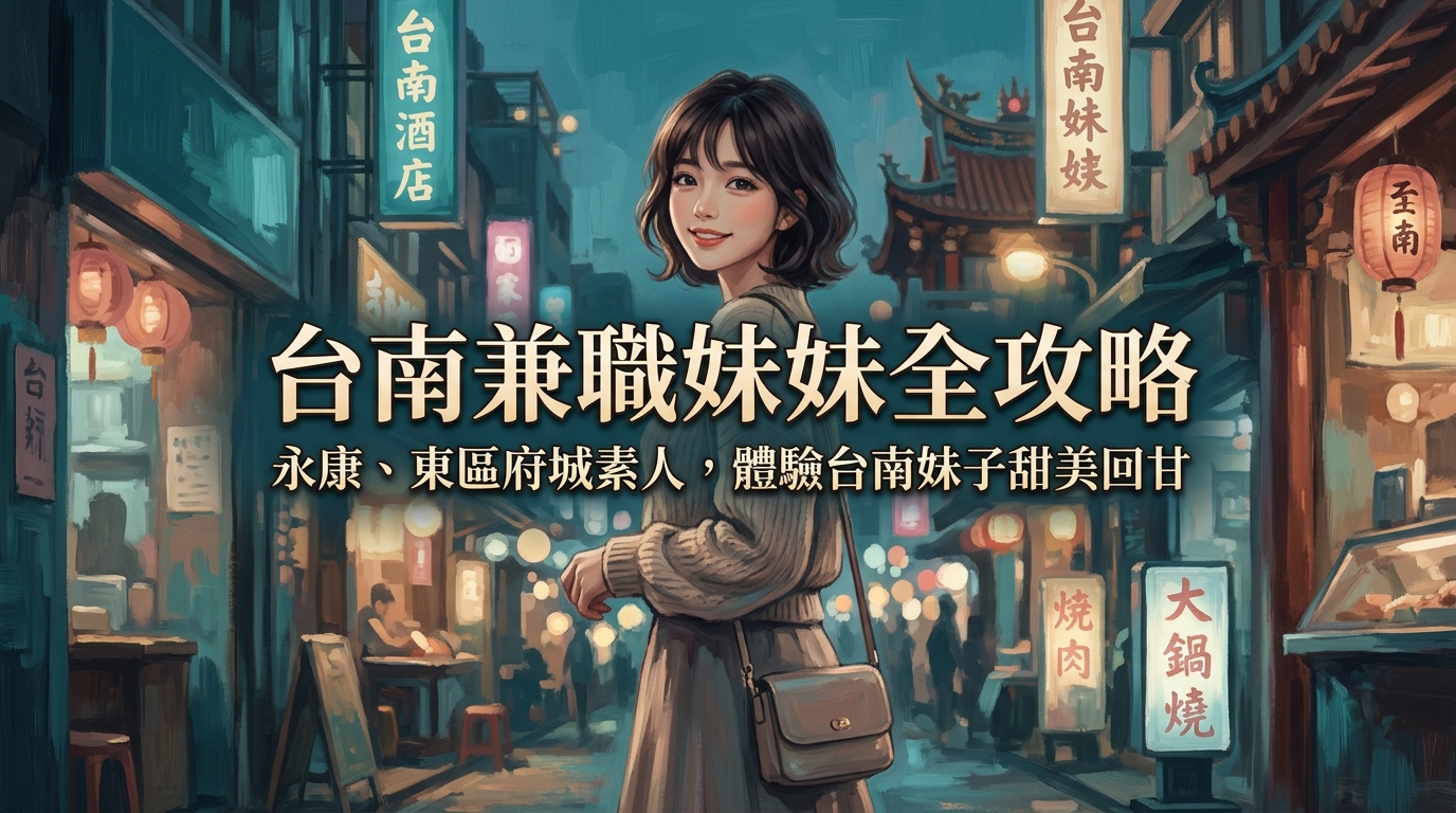 台南兼職妹妹全攻略：永康、東區府城素人，體驗台南妹子甜美回甘