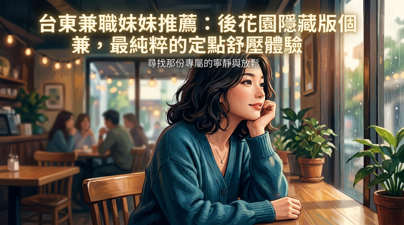 台東兼職妹妹推薦：後花園隱藏版個兼，最純粹的定點舒壓體驗