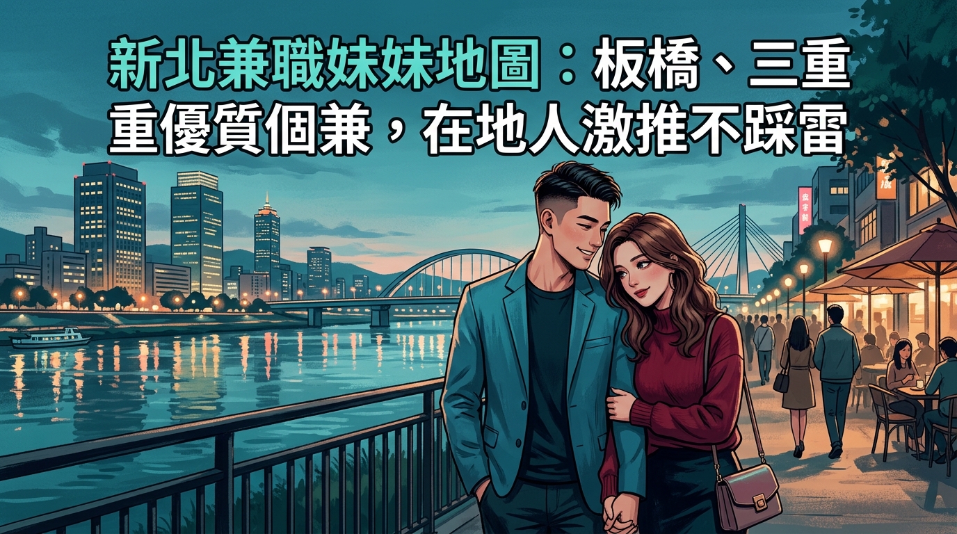 新北兼職妹妹地圖：板橋、三重優質個兼，在地人激推不踩雷