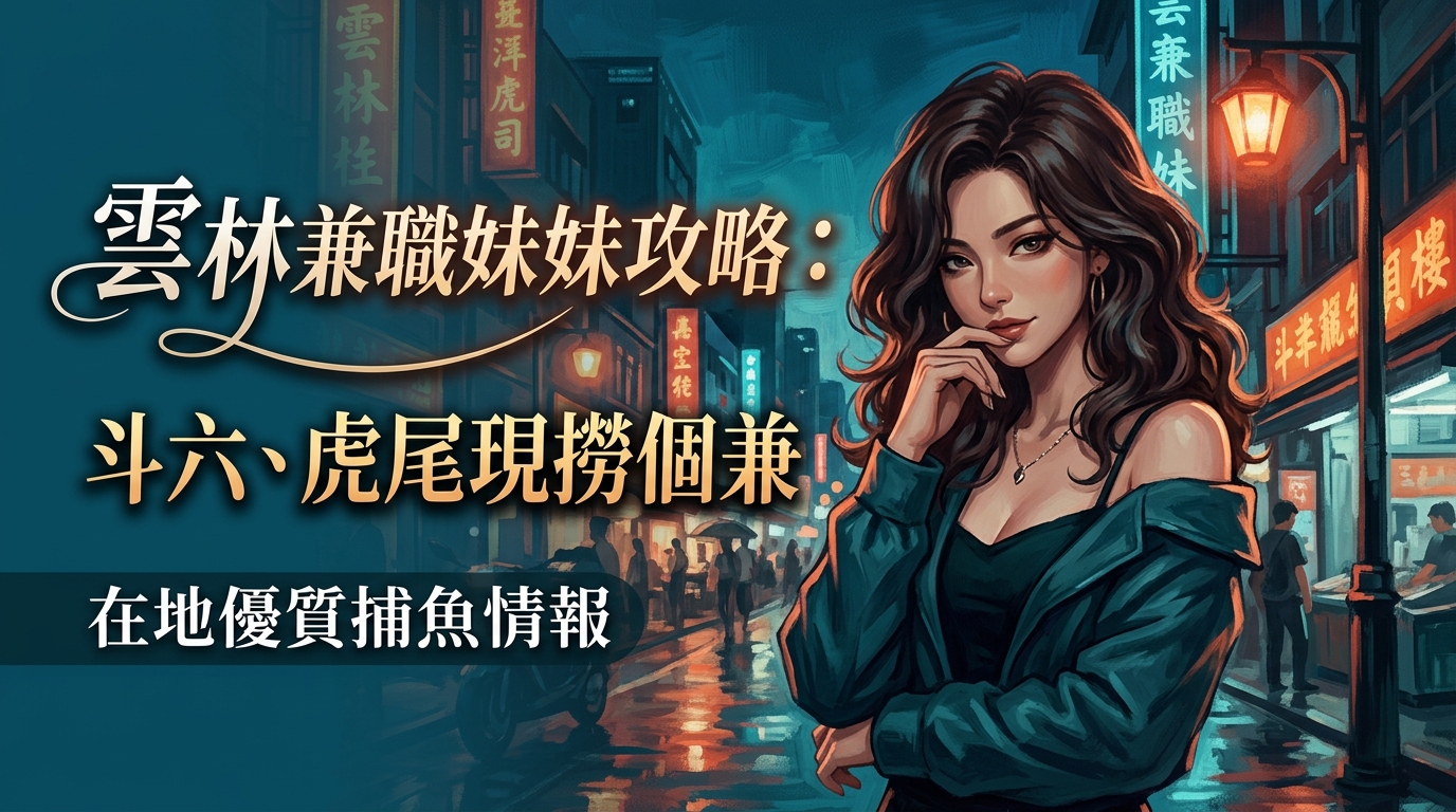 雲林兼職妹妹攻略：斗六、虎尾現撈個兼，在地優質捕魚情報