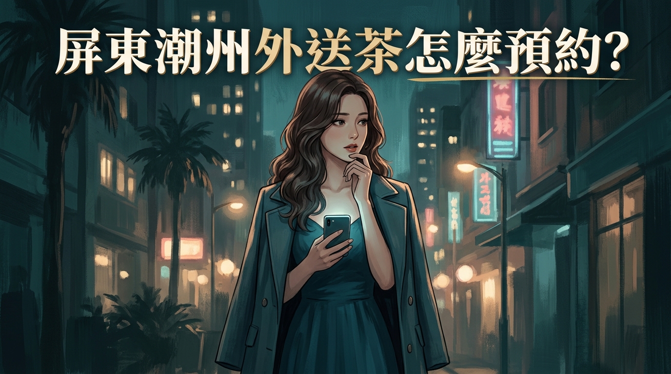 屏東潮州外送茶怎麼預約?