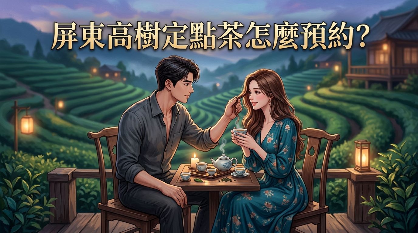 屏東高樹定點茶怎麼預約?