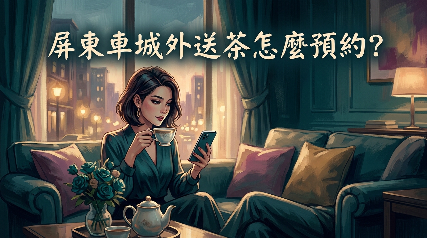 屏東車城外送茶怎麼預約?