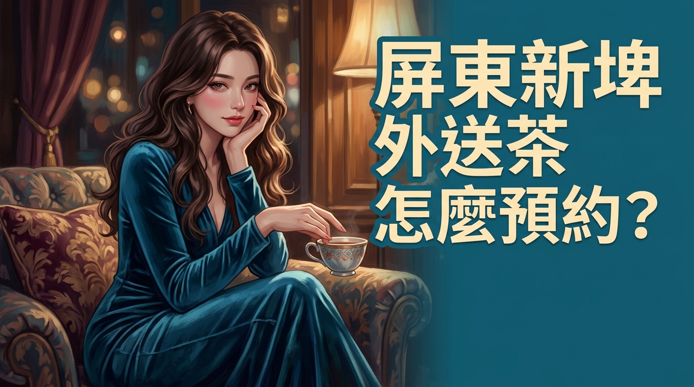 屏東新埤外送茶怎麼預約?