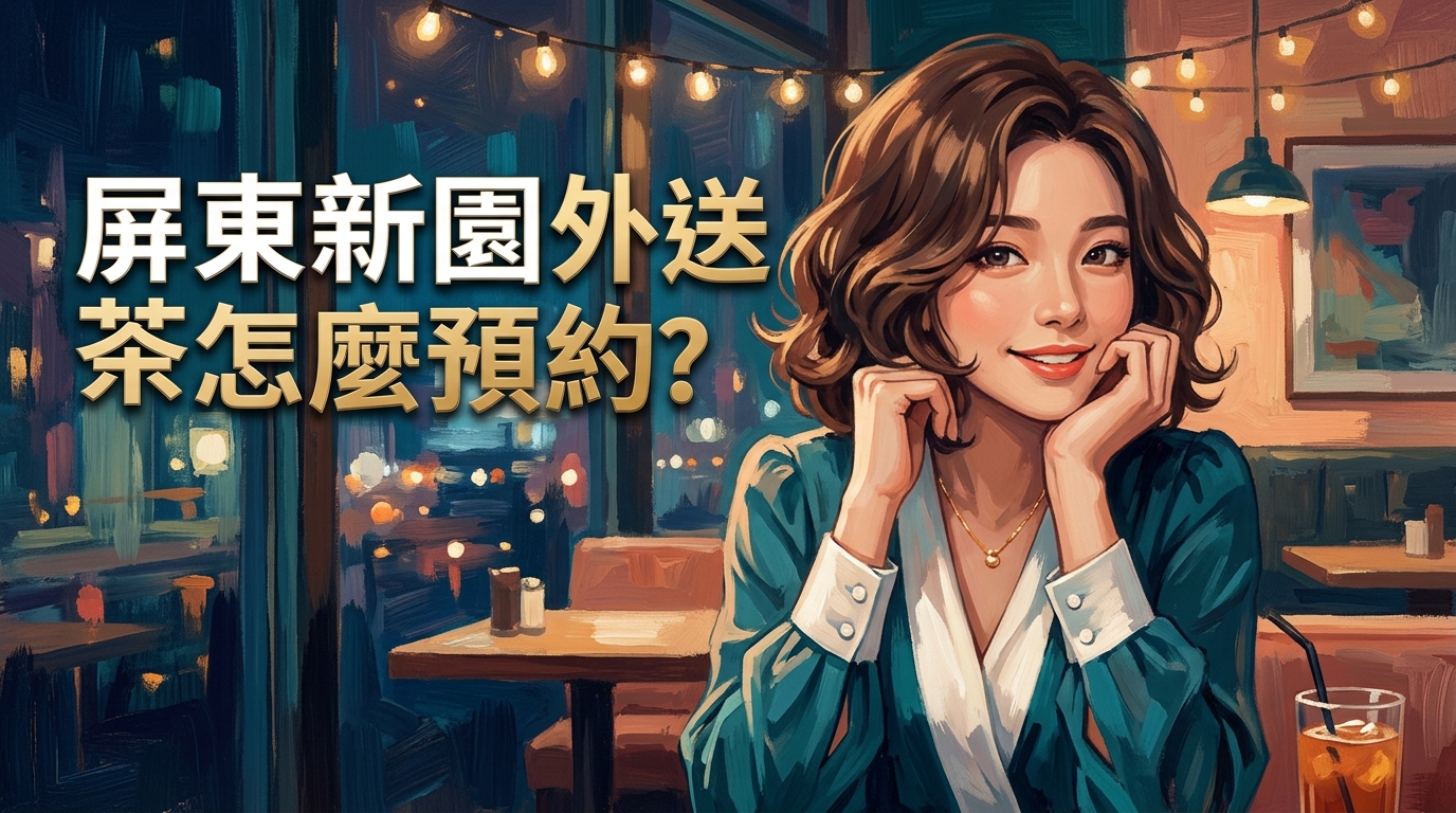 屏東新園外送茶怎麼預約?