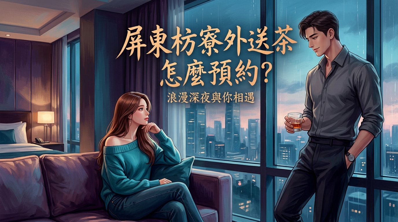 屏東枋寮外送茶怎麼預約?