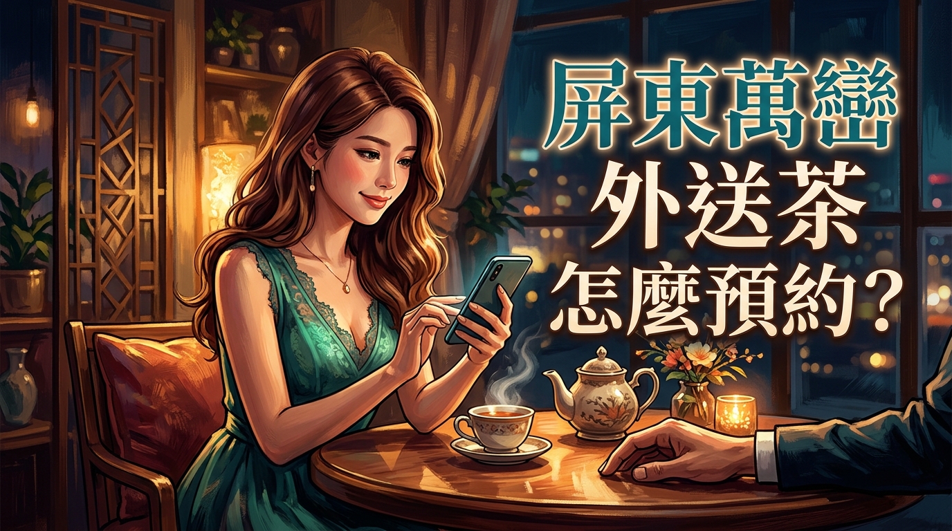 屏東萬巒外送茶怎麼預約?
