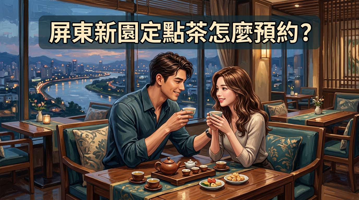 屏東新園定點茶怎麼預約?