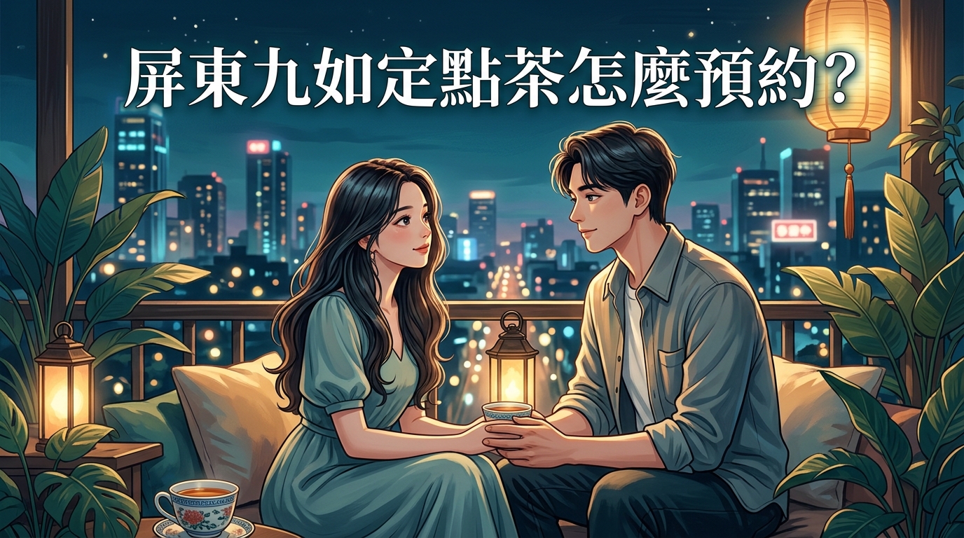屏東九如定點茶怎麼預約?