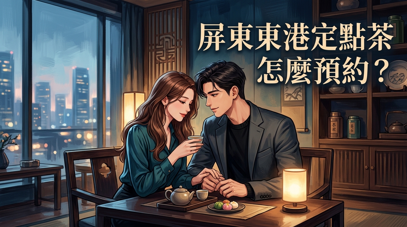 屏東東港定點茶怎麼預約?