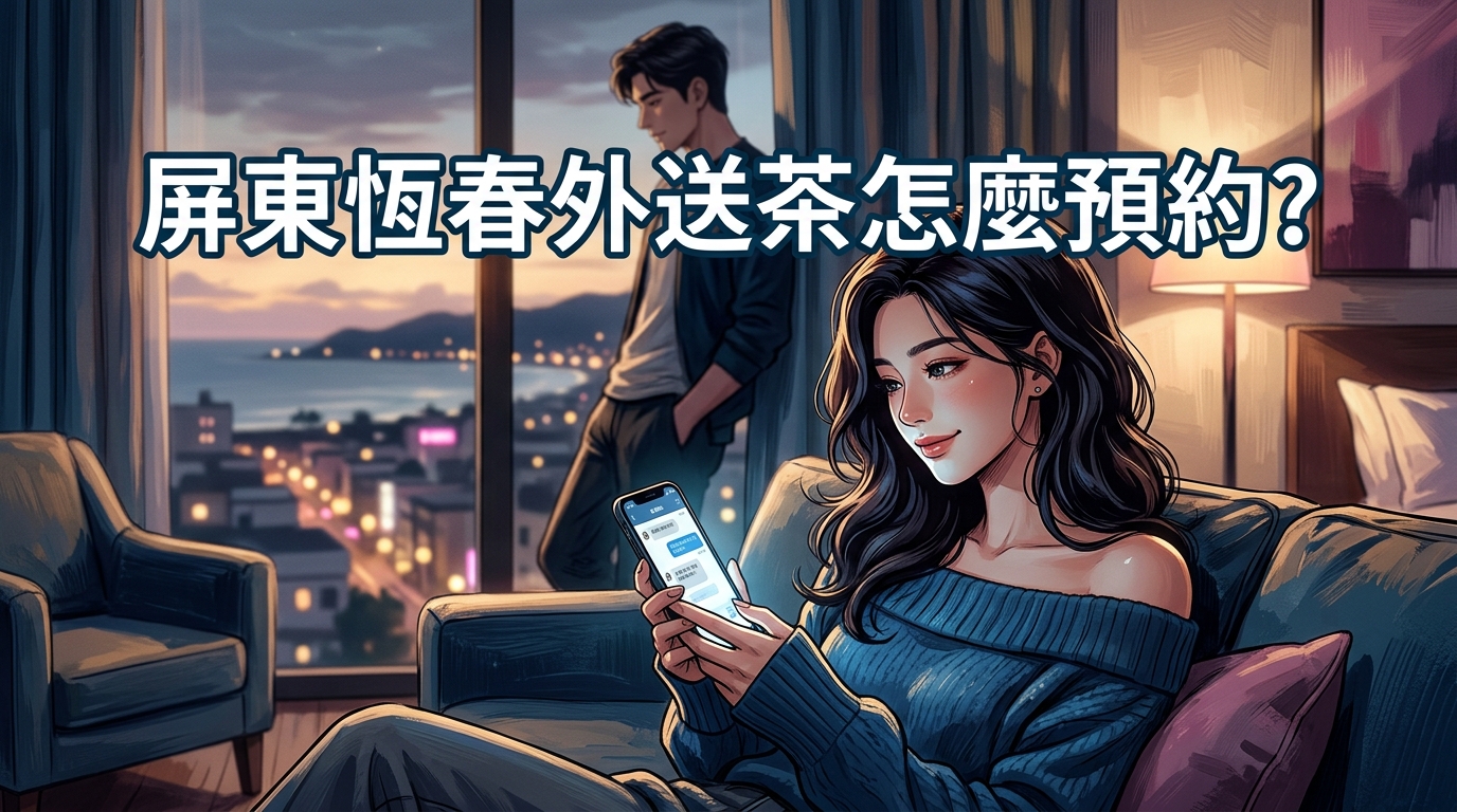 屏東恆春外送茶怎麼預約?