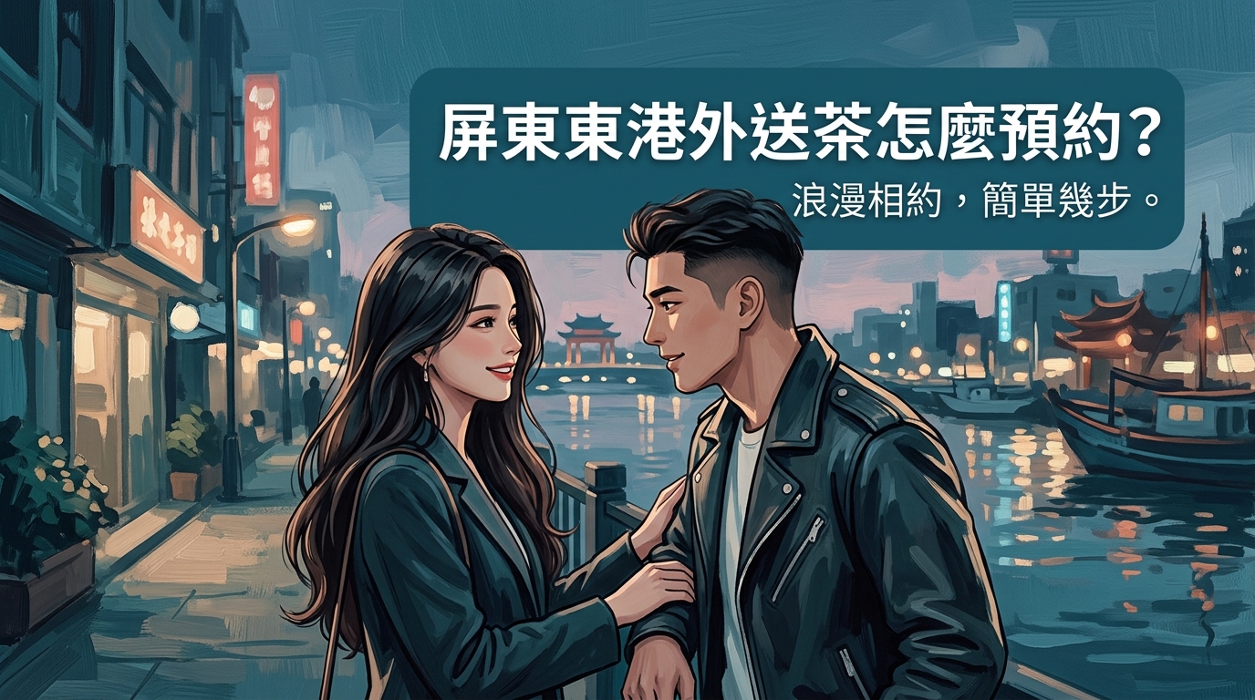 屏東東港外送茶怎麼預約?