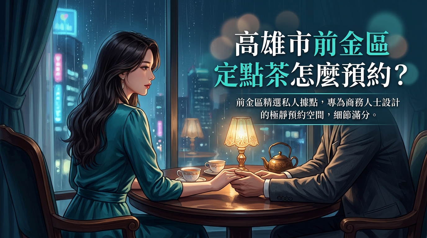高雄市前金區定點茶怎麼預約？ 前金區精選私人據點，專為商務人士設計的極靜預約空間，細節滿分。