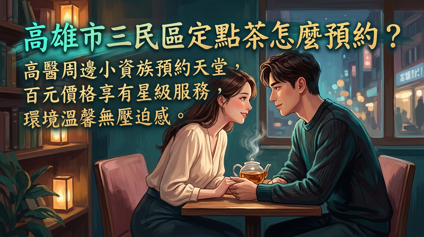 高雄市三民區定點茶怎麼預約？ 高醫周邊小資族預約天堂，百元價格享有星級服務，環境溫馨無壓迫感。