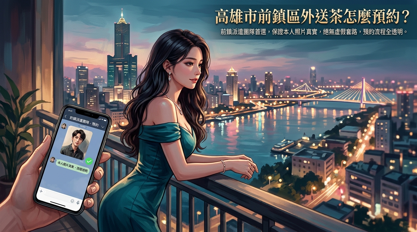 高雄市前鎮區外送茶怎麼預約? 前鎮派遣團隊首選,保證本人照片真實,絕無虛假套路,預約流程全透明。