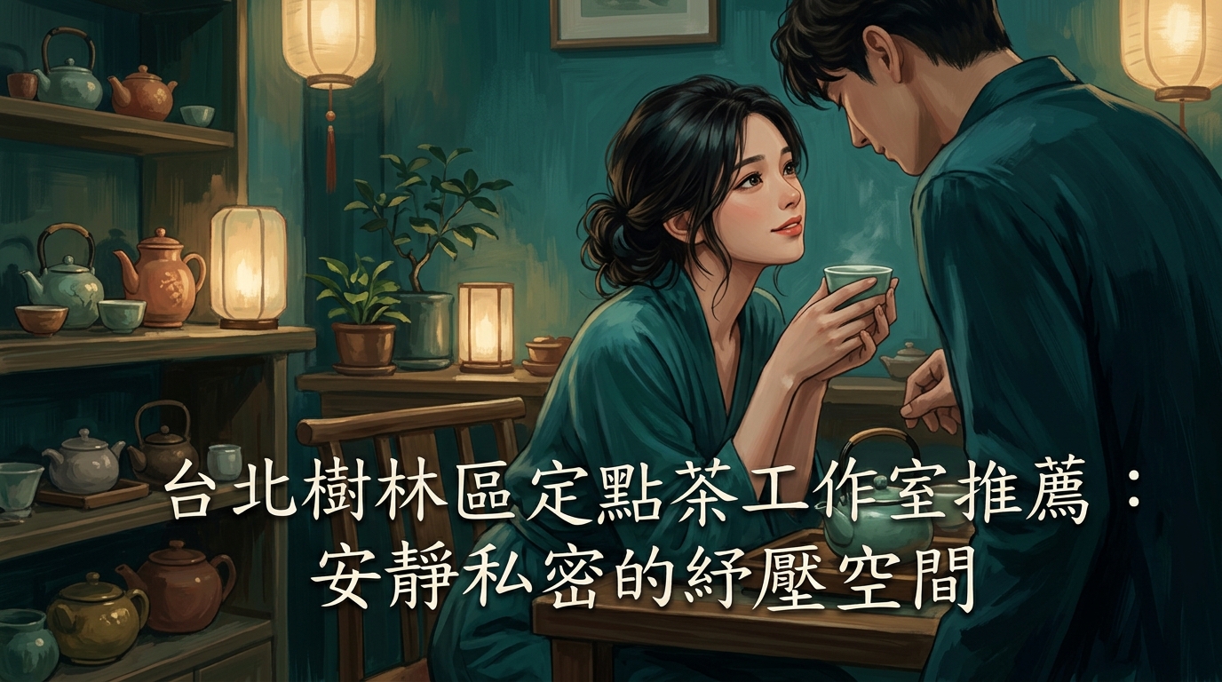 台北樹林區定點茶工作室推薦：安靜私密的紓壓空間
