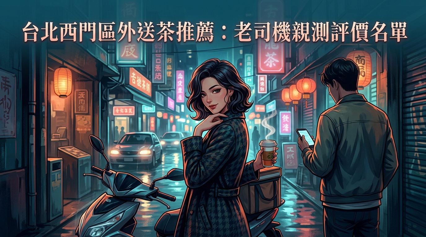 台北西門區外送茶推薦：老司機親測評價名單