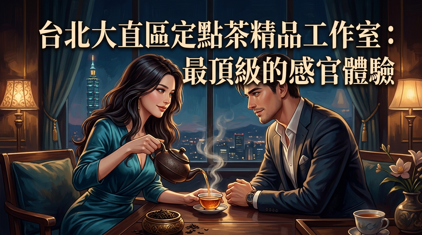台北大直區定點茶精品工作室：最頂級的感官體驗