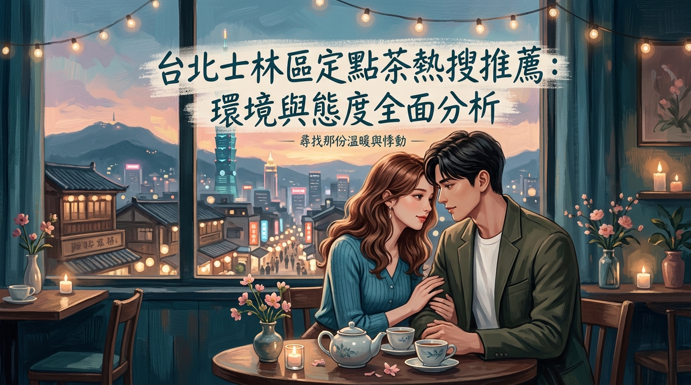 台北士林區定點茶熱搜推薦：環境與態度全面分析
