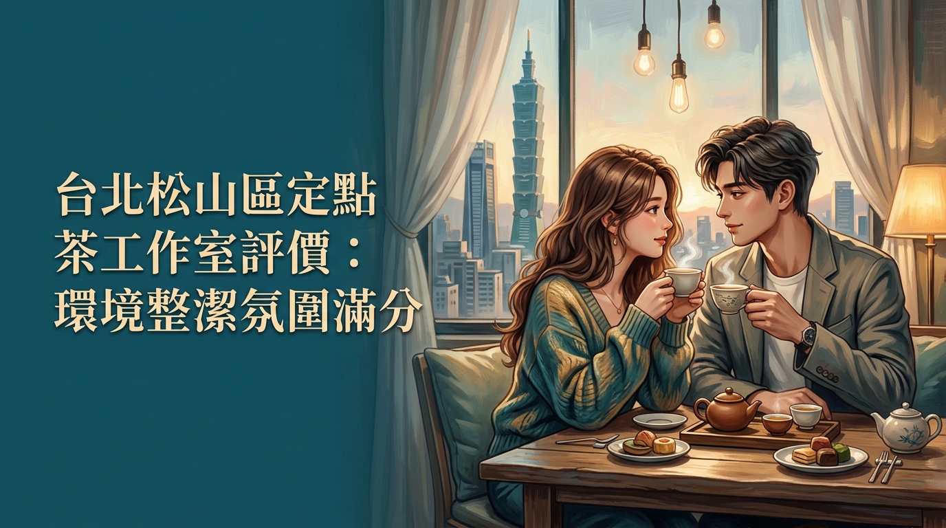台北松山區定點茶工作室評價：環境整潔氛圍滿分