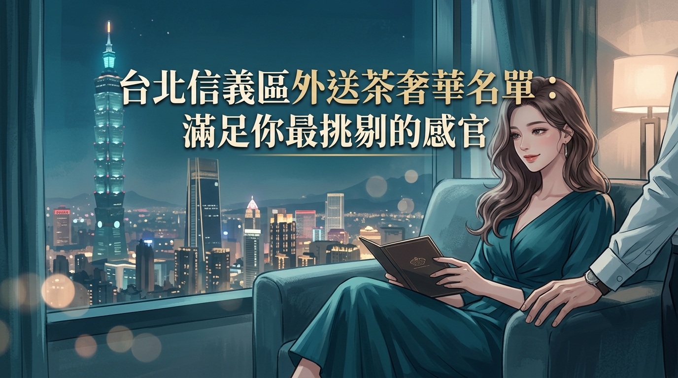 台北信義區外送茶奢華名單：滿足你最挑剔的感官