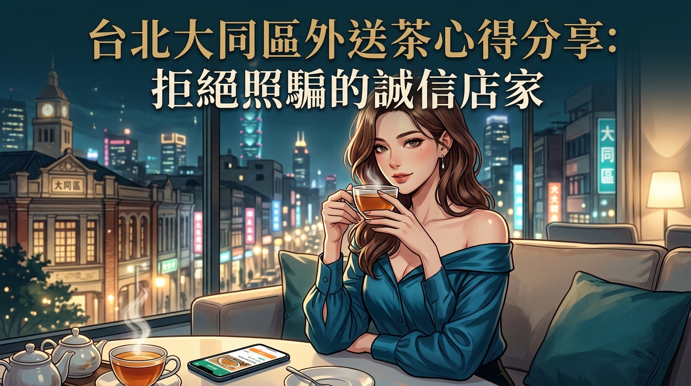台北大同區外送茶心得分享：拒絕照騙的誠信店家