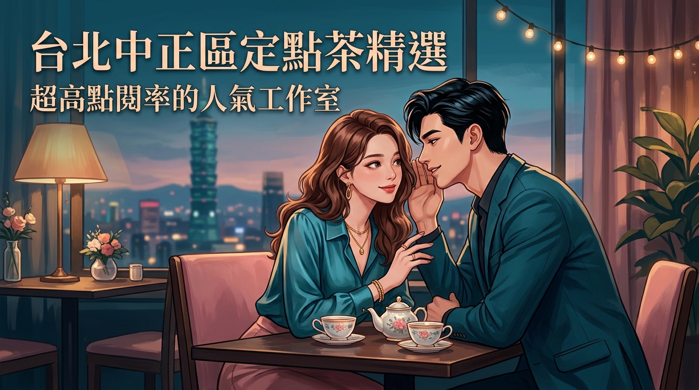 台北中正區定點茶精選:超高點閱率的人氣工作室