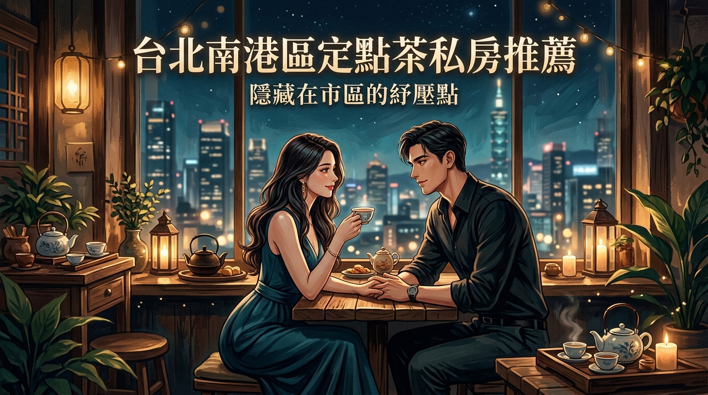 台北南港區定點茶私房推薦：隱藏在市區的紓壓點