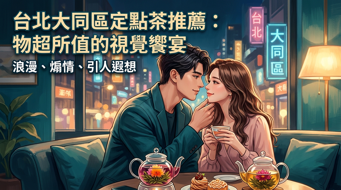 台北大同區定點茶推薦:物超所值的視覺饗宴