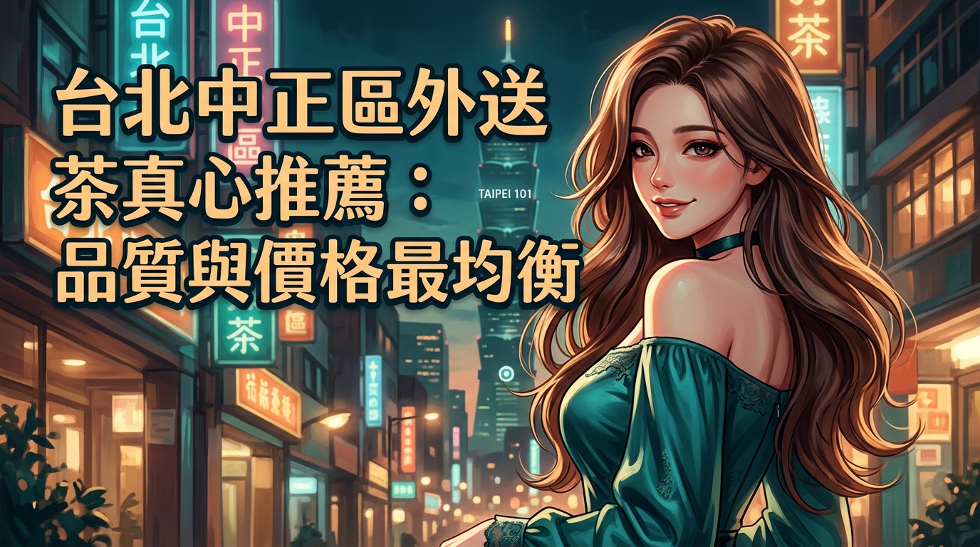 台北中正區外送茶真心推薦:品質與價格最均衡