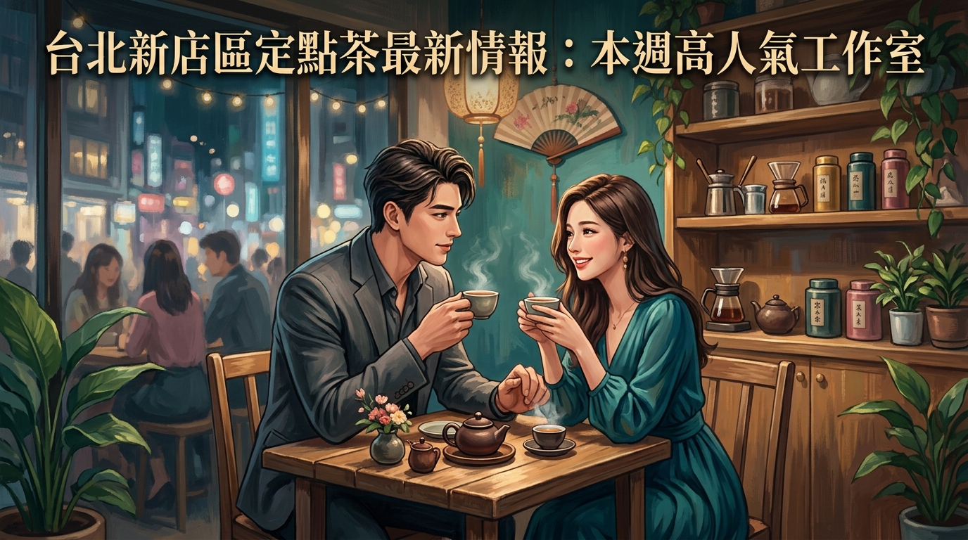 台北新店區定點茶最新情報：本週高人氣工作室