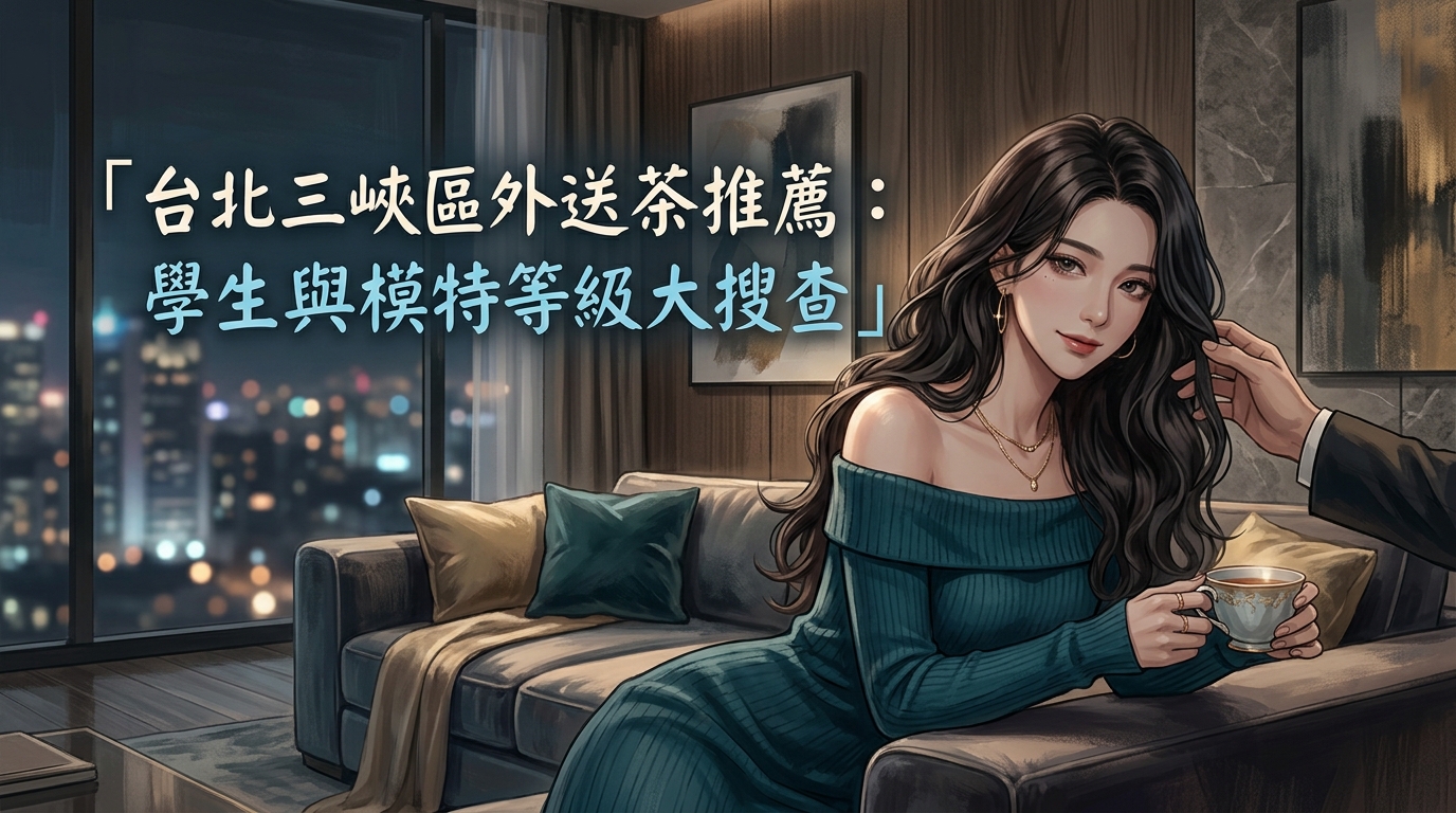 台北三峽區外送茶推薦:學生與模特等級大搜查