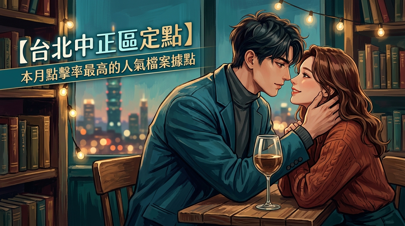 【台北中正區定點】本月點擊率最高的人氣檔案據點