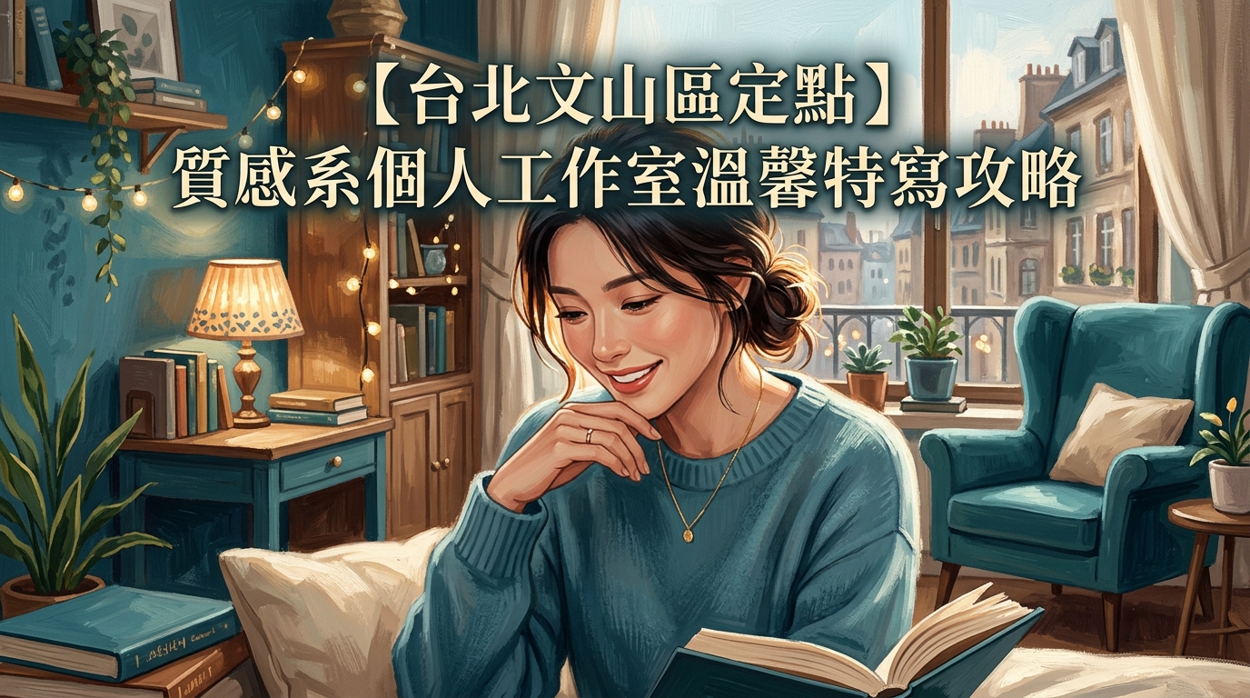 【台北文山區定點】質感系個人工作室溫馨特寫攻略