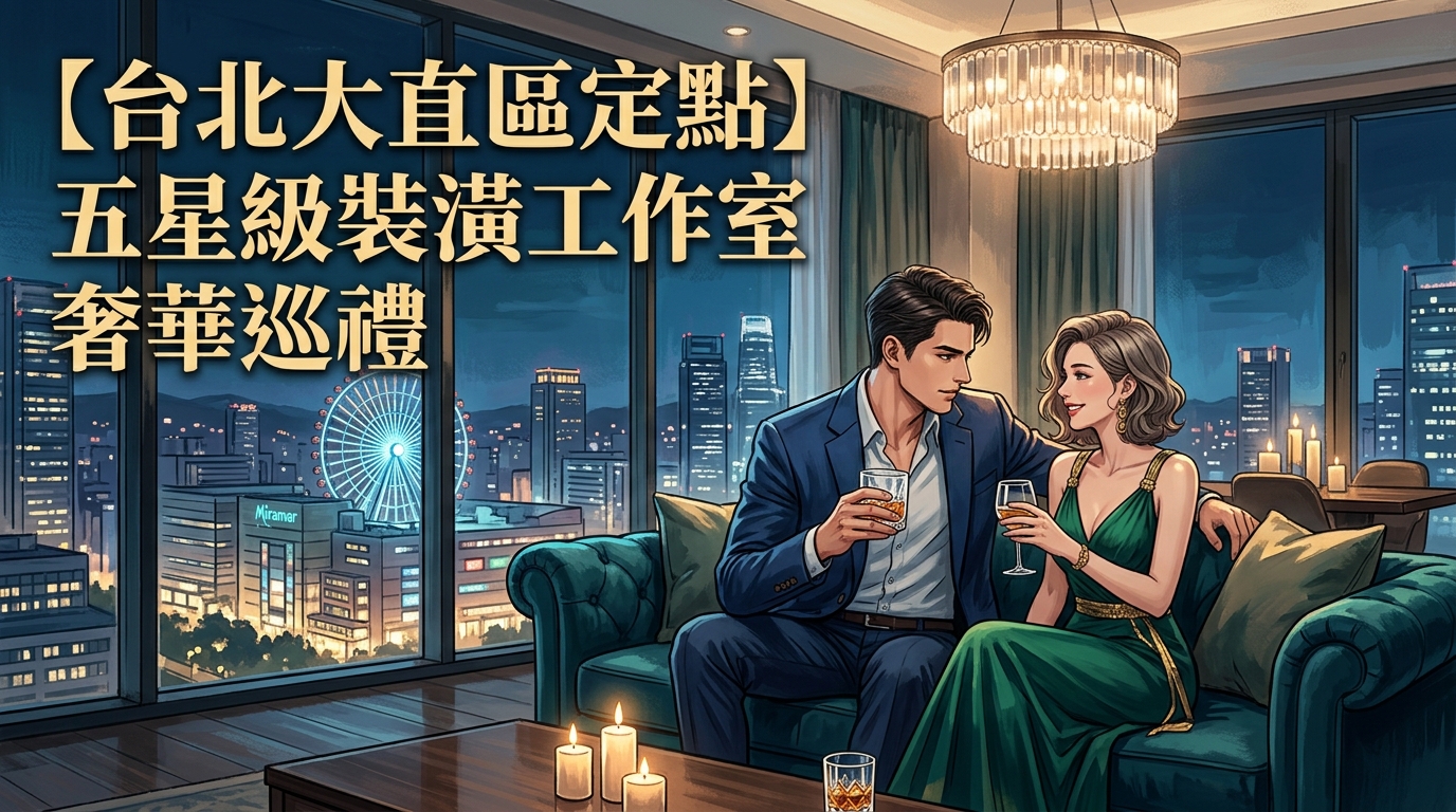 【台北大直區定點】五星級裝潢工作室奢華巡禮