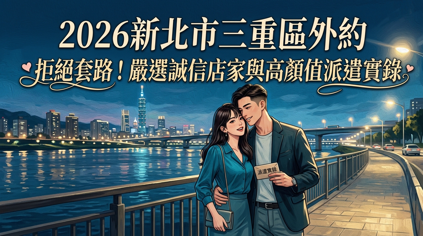 2026新北市三重區外約｜拒絕套路！嚴選誠信店家與高顏值派遣實錄
