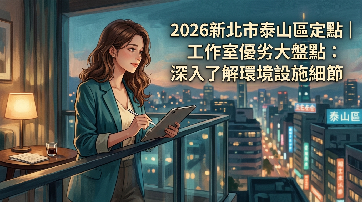 2026新北市泰山區定點|工作室優劣大盤點:深入了解環境設施細節