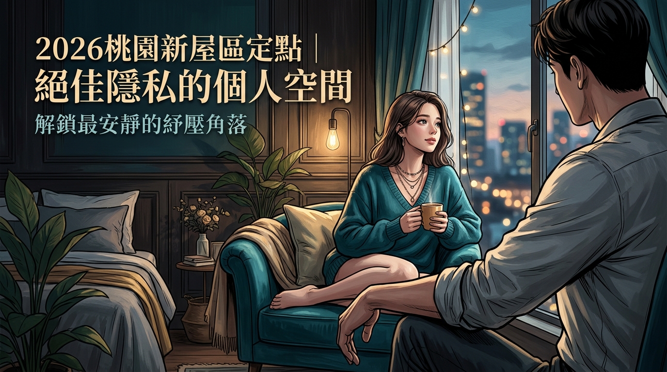 2026桃園新屋區定點｜絕佳隱私的個人空間｜解鎖最安靜的紓壓角落